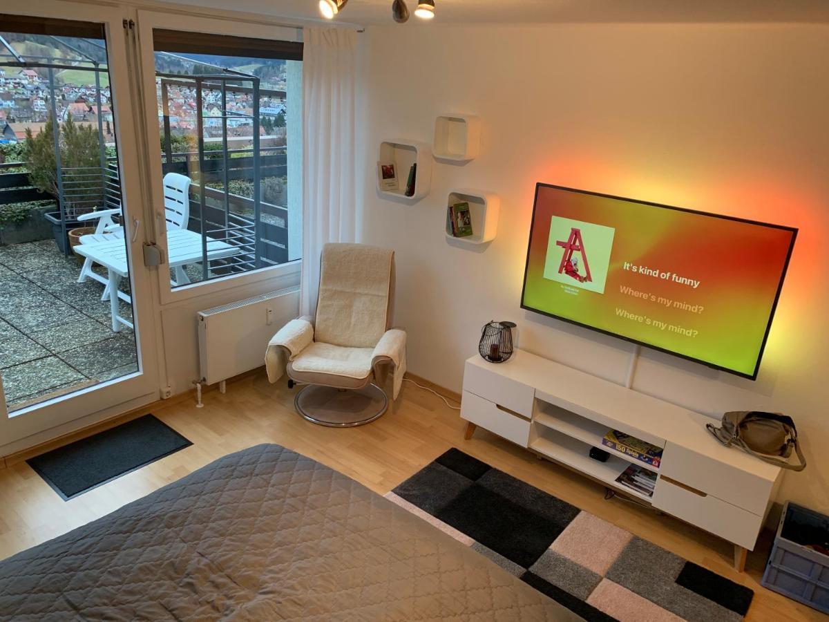 Appartement Mit Herrlicher Aussicht Uebers Murgtal Баїрсбронн Екстер'єр фото